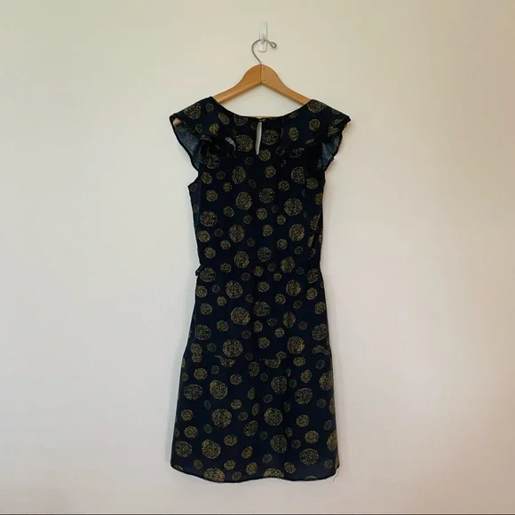 GAP Patterned Ruffled Dress - Picture 3 of 3